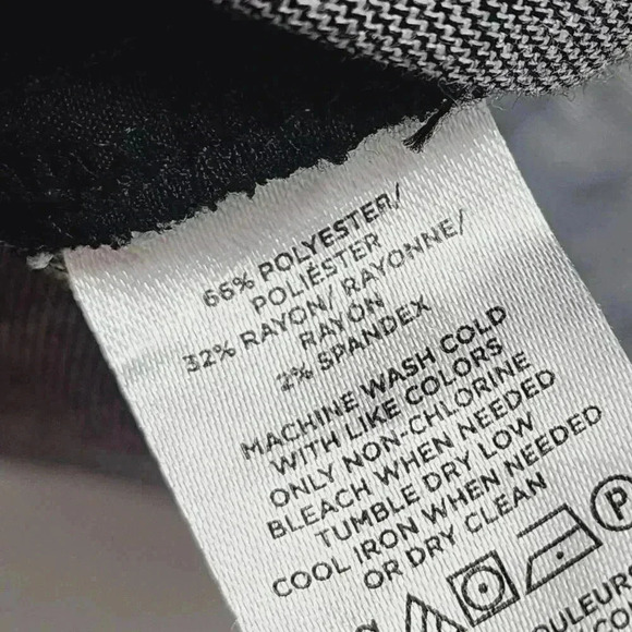 Loft Curvy Pencil Pants Size 10 Grey Women's 10 Straight Leg - Picture 3 of 7